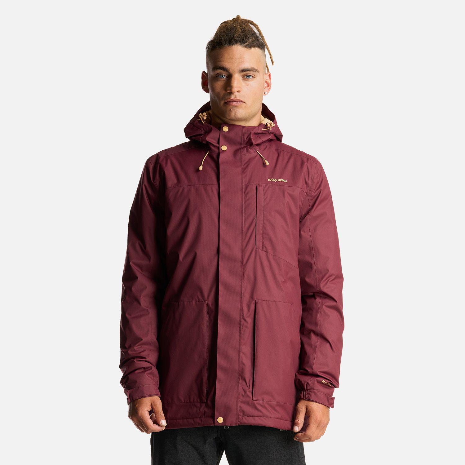 Chaqueta Hombre Terranova Burdeo Haka Honu-0