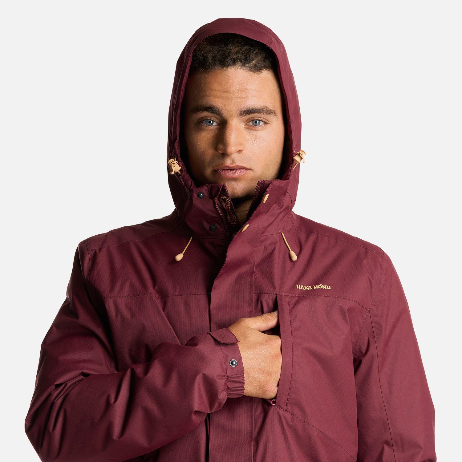Chaqueta Hombre Terranova Burdeo Haka Honu-3