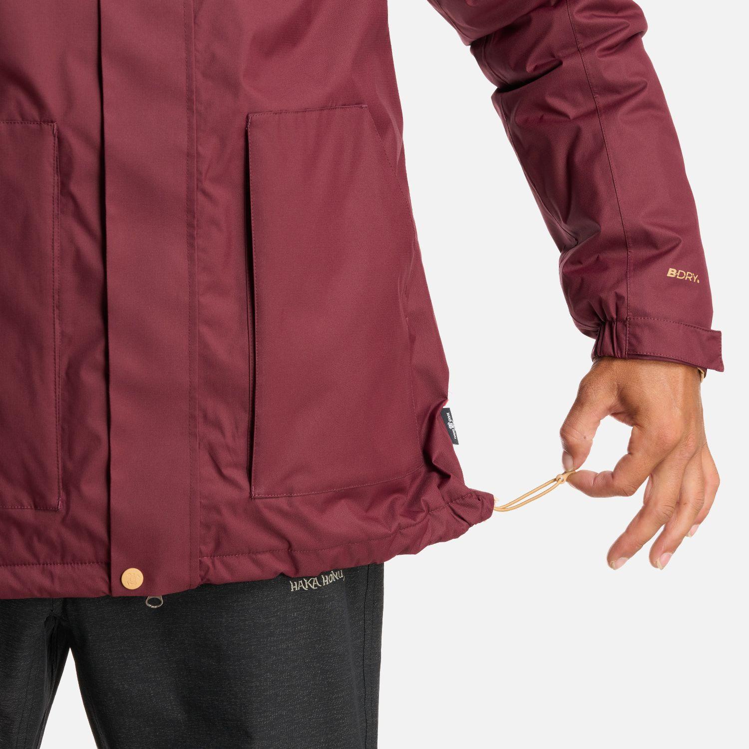 Chaqueta Hombre Terranova Burdeo Haka Honu-5