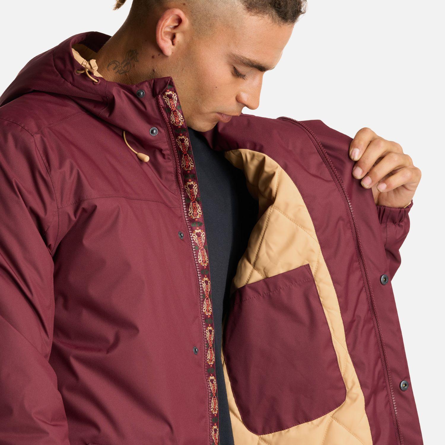Chaqueta Hombre Terranova Burdeo Haka Honu-7