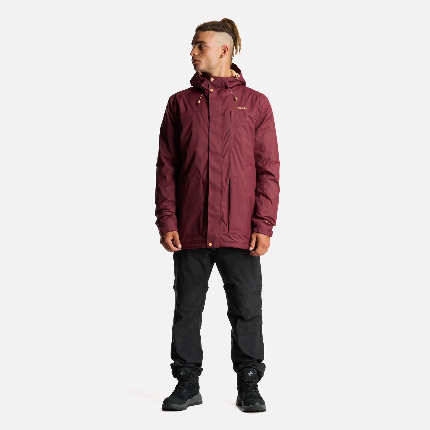 Chaqueta Hombre Terranova Burdeo Haka Honu-8