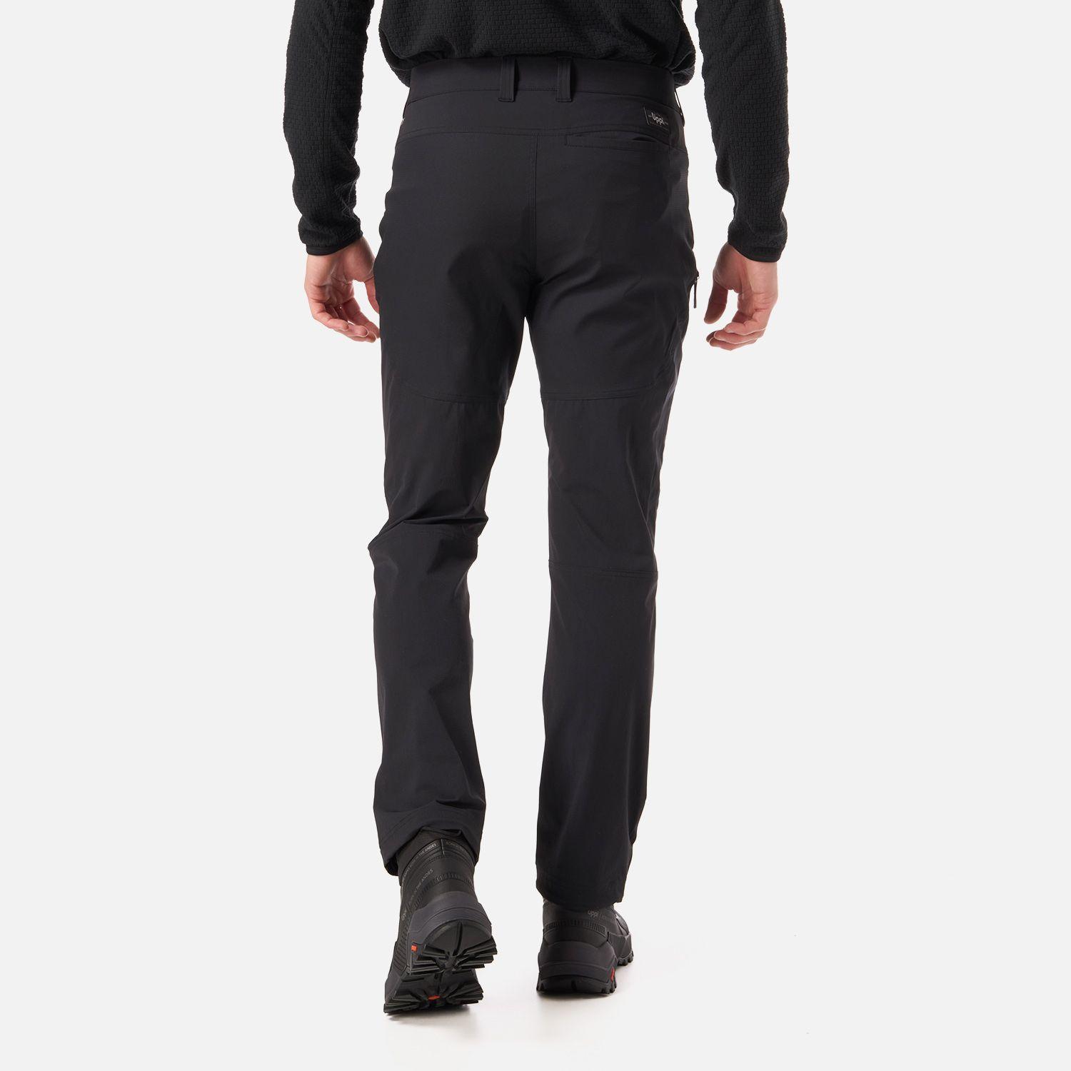Pantalón Hombre Lennox Q-Dry Regular Fit Pants Negro Lippi V26-2