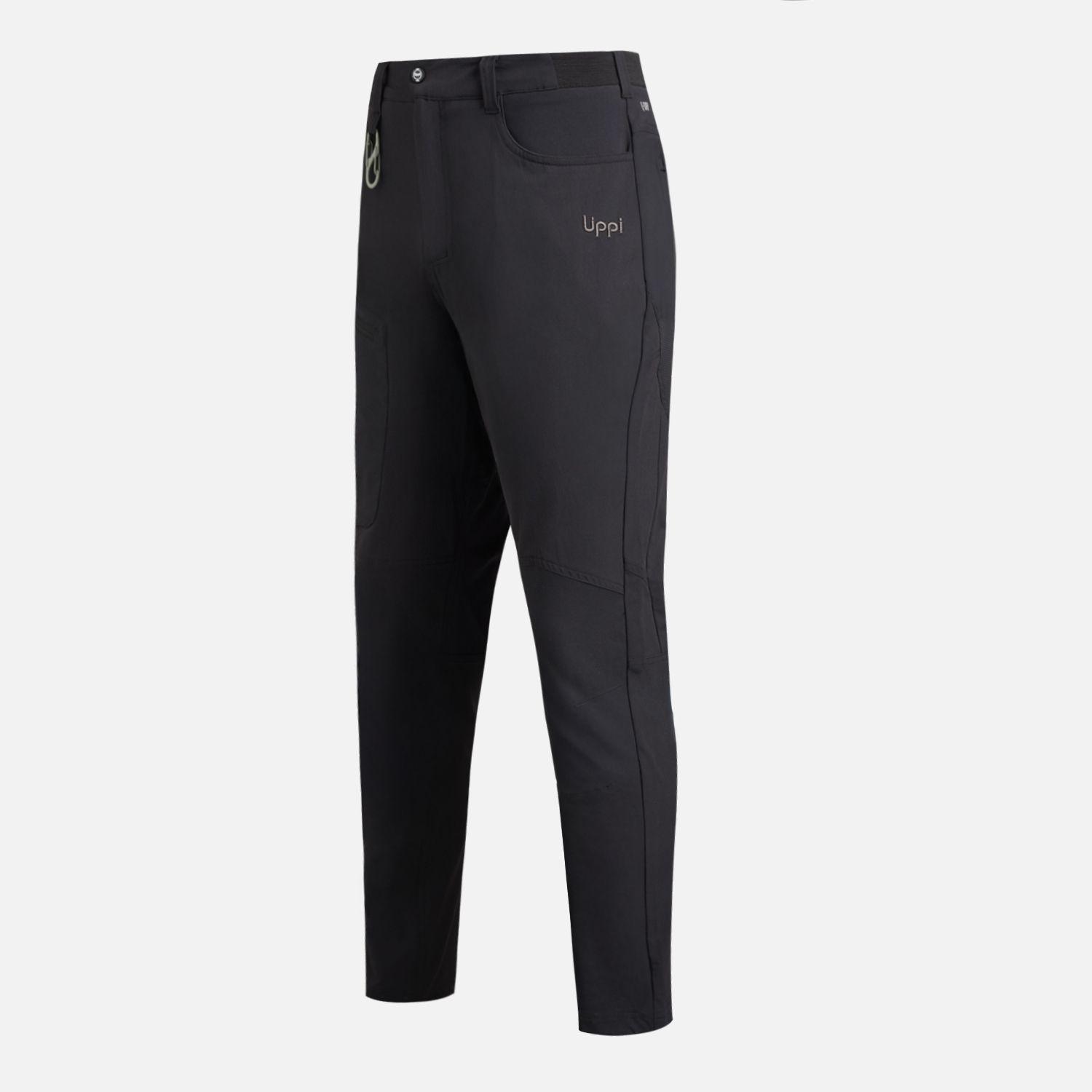 Pantalón Hombre Lennox Q-Dry Regular Fit Pants Negro Lippi V26-8