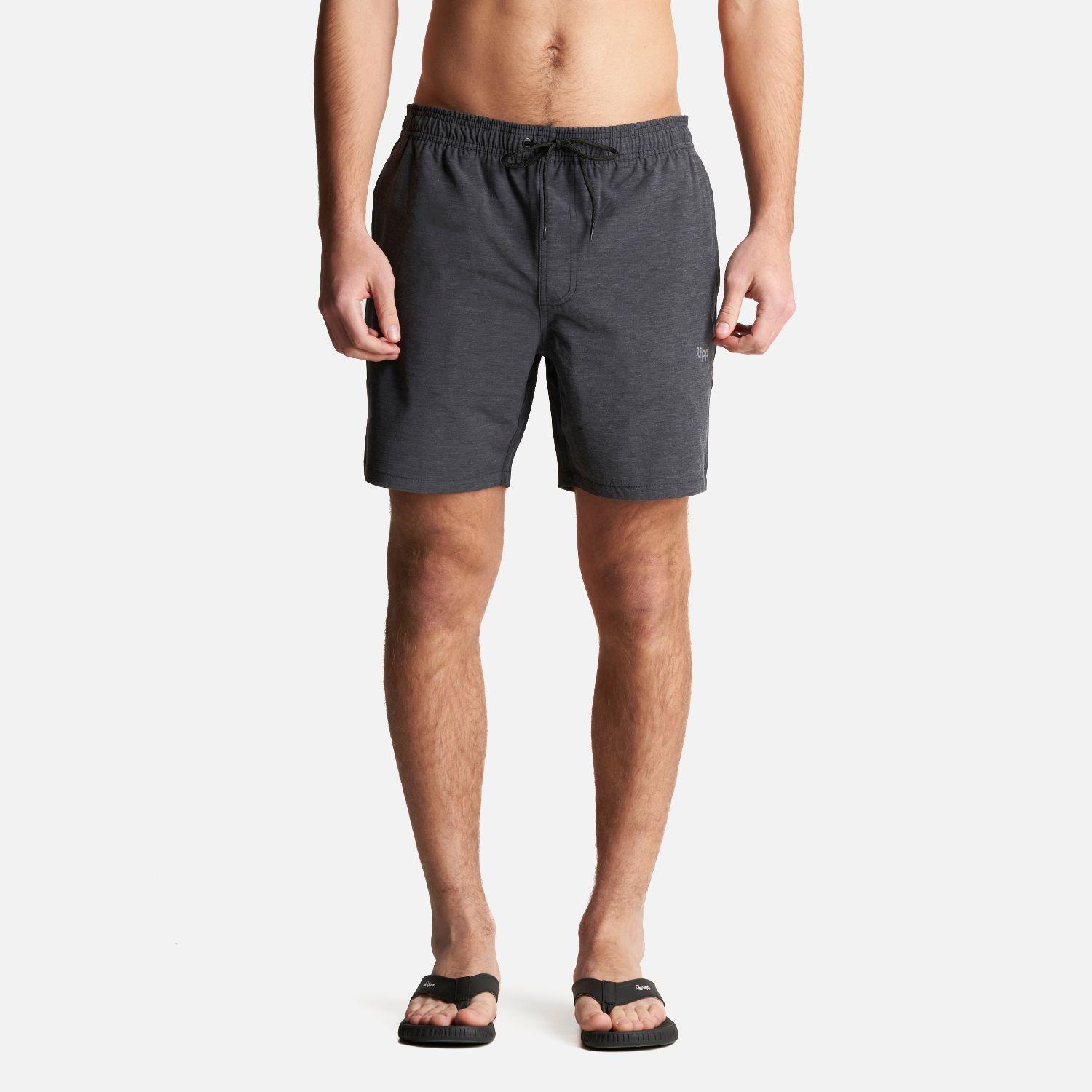 Traje de Baño Hombre Tides Swimwear Grafito Melange Lippi-1