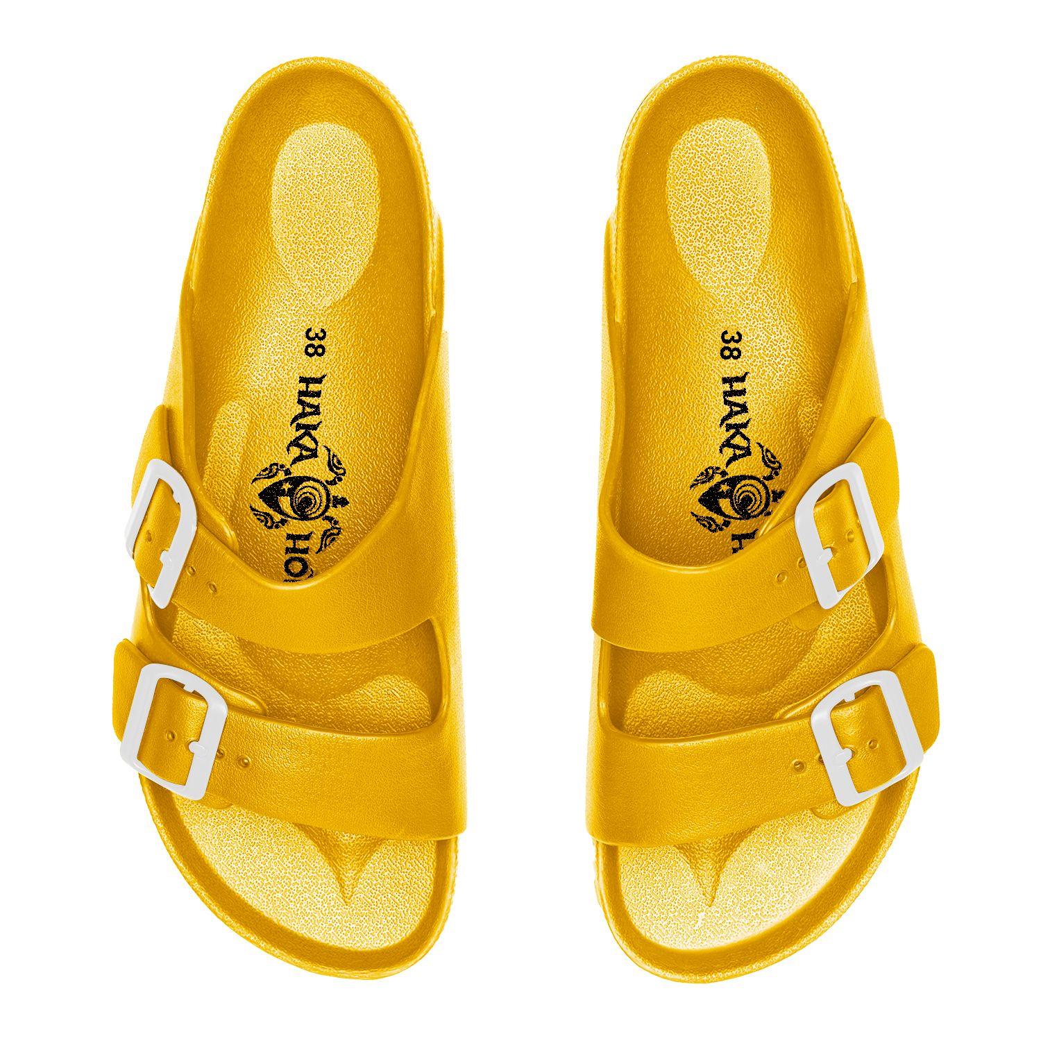 Sandalia Mujer Pancora Amarillo Haka Honu V25-5