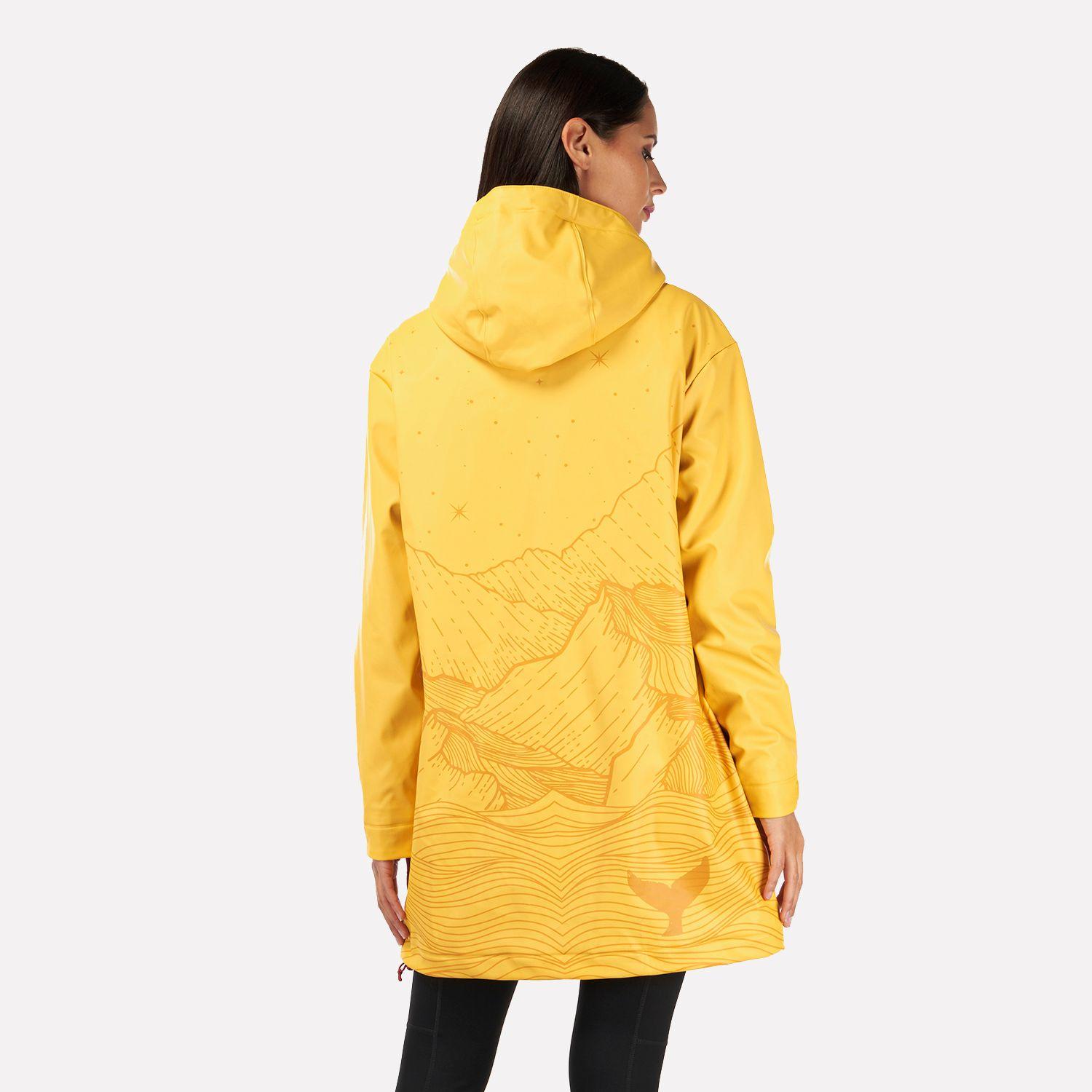 Chaqueta Mujer Altamar Amarillo Haka Honu I22-2