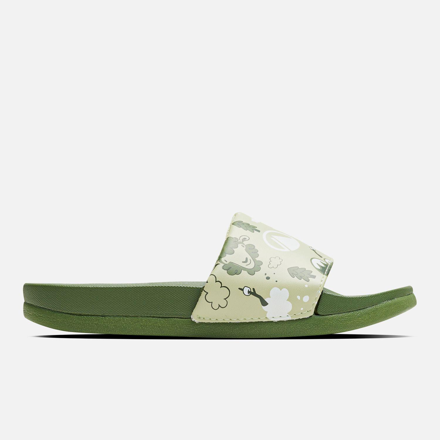 Sandalia Niño Insigne Slide Kids Verde Lippi-0