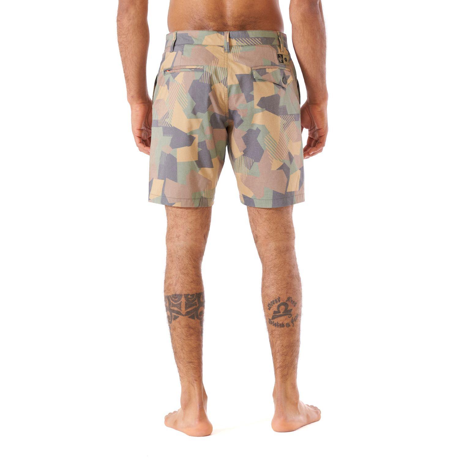 Short Hombre Anfibio Verde Haka Honu V21-6