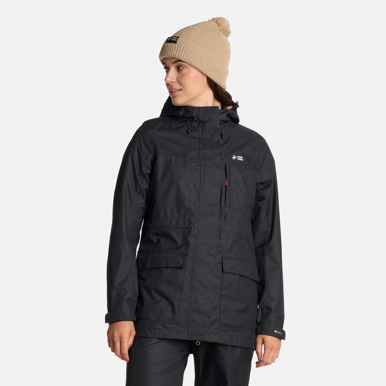 Chaqueta Mujer Kauai Negro Haka Honu I25-0