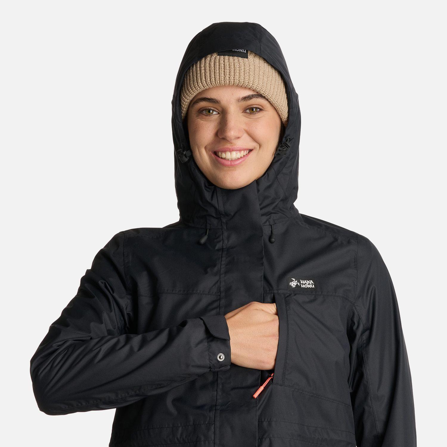 Chaqueta Mujer Kauai Negro Haka Honu I25-3