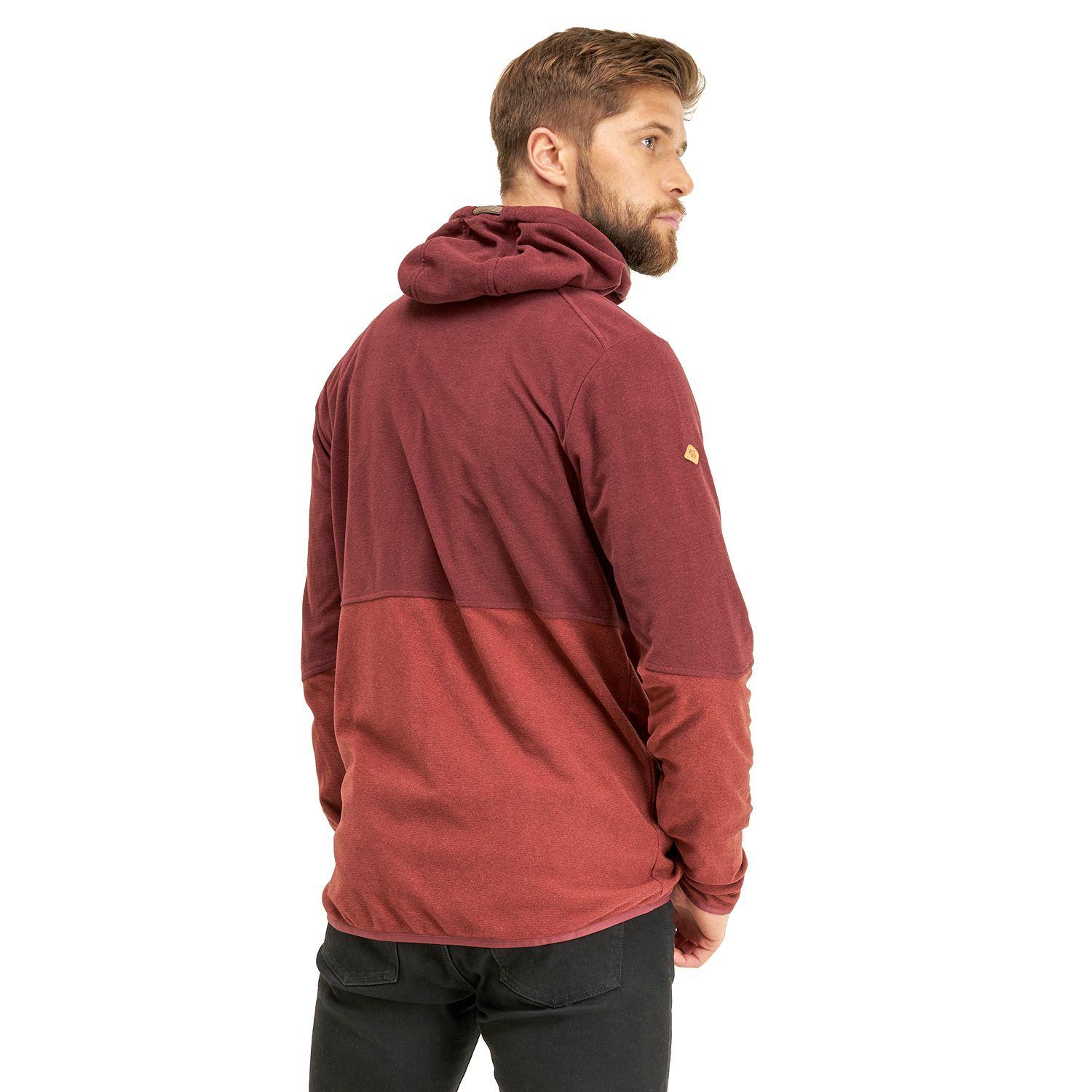 Poleron Hombre Stripes Nano-F Full Zip Hoody Cafe Lippi-2