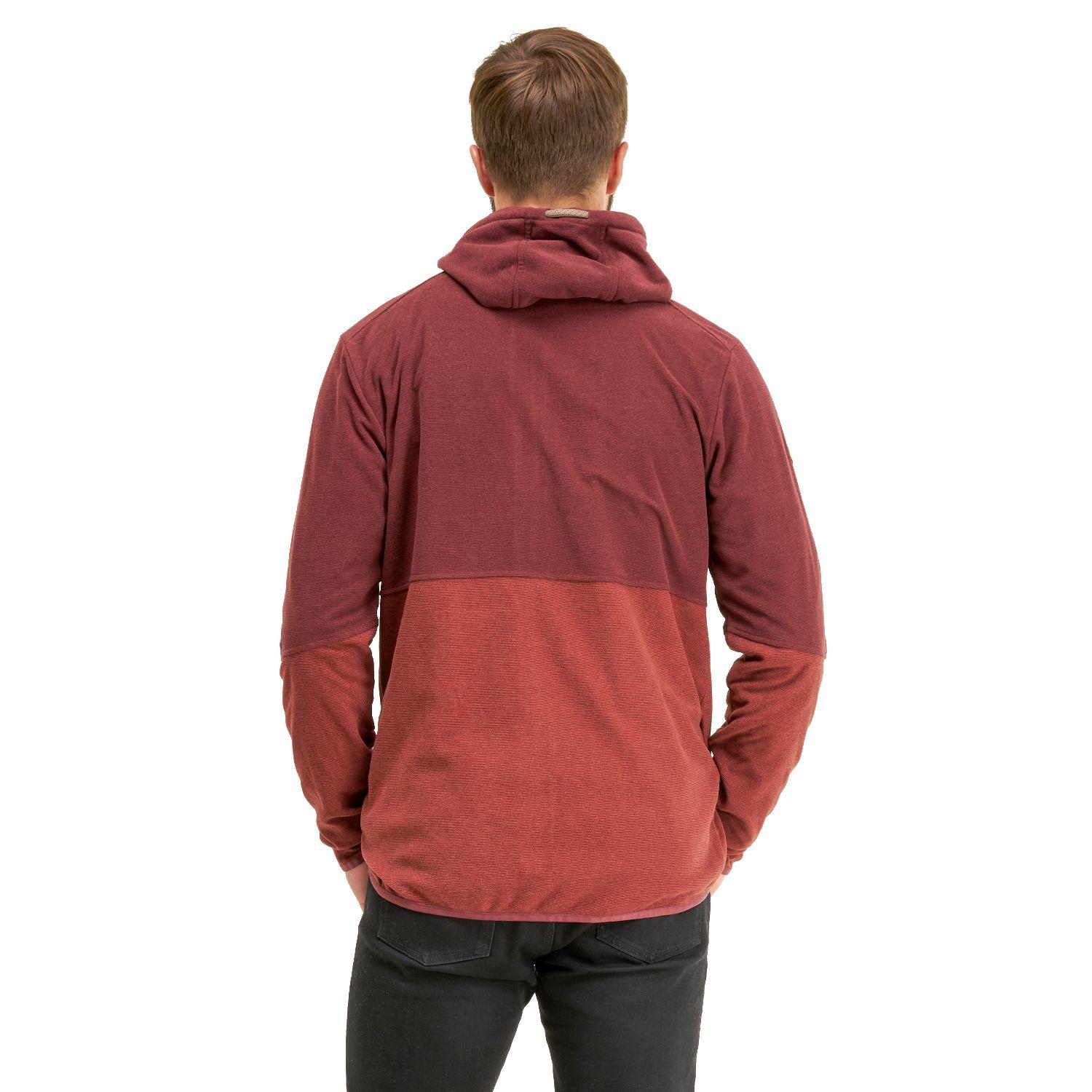 Poleron Hombre Stripes Nano-F Full Zip Hoody Cafe Lippi-3