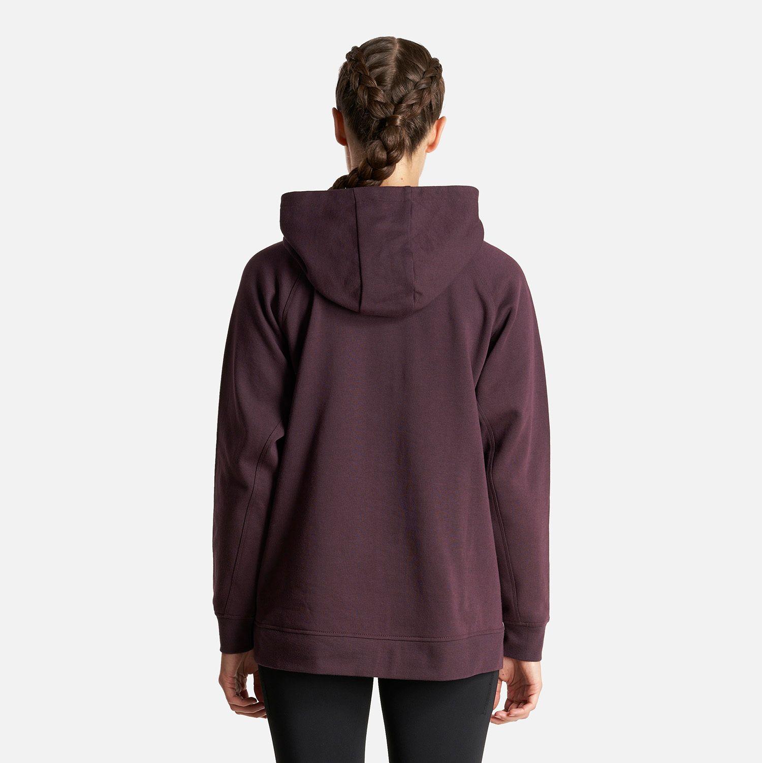 Poleron Mujer Ulmo Hoody Sweatshirt Burdeo Lippi-4