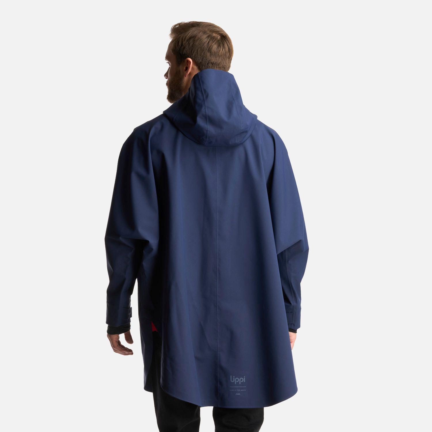 Chaqueta Hombre Galope B- Dry Rain Cover Azul Marino Lippi-4