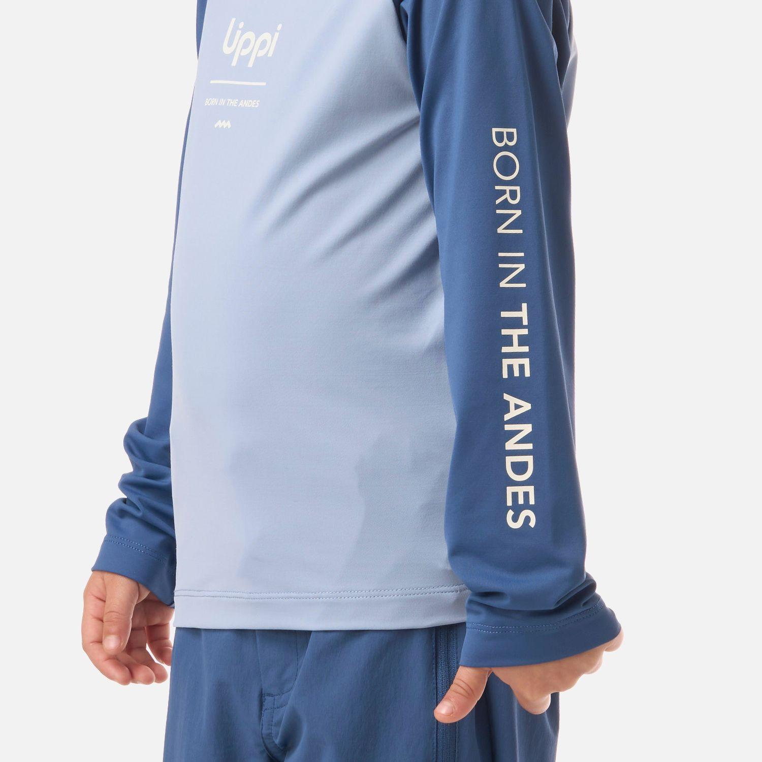 Polera Niño Sun Pro T-Shirt Azul oscuro Lippi V26-4