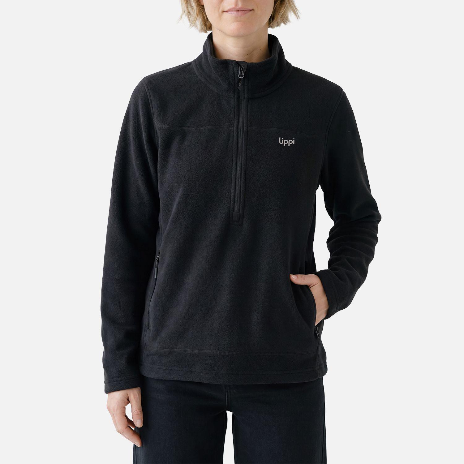 Polar Mujer Elemental Therm-Pro 1/4 Zip Negro Lippi V27-2