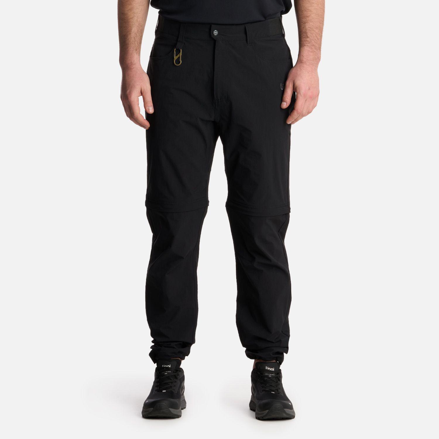 Pantalón Hombre Lennox Q-Dry Mix-2 Pants Negro Lippi V25-0
