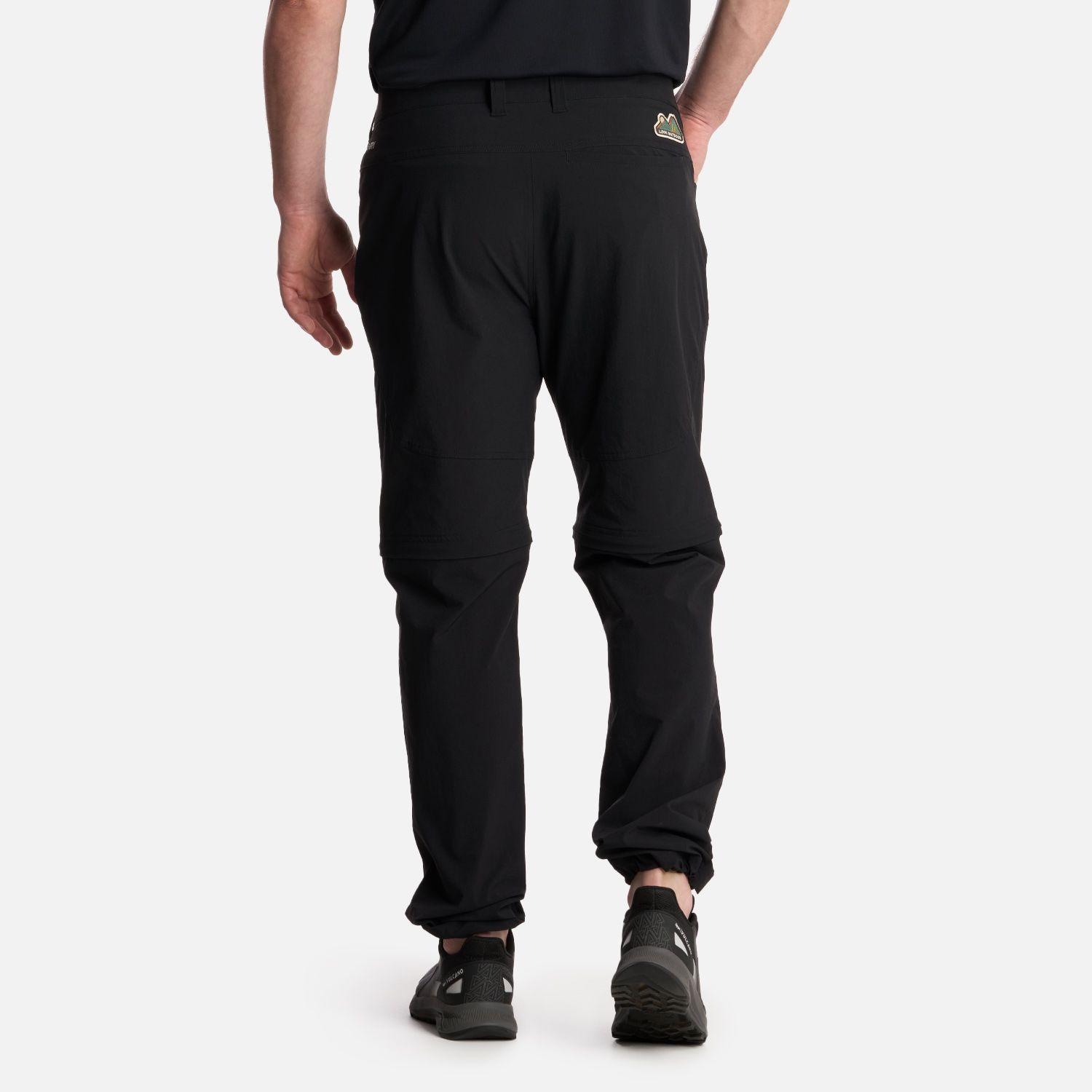 Pantalón Hombre Lennox Q-Dry Mix-2 Pants Negro Lippi V25-2
