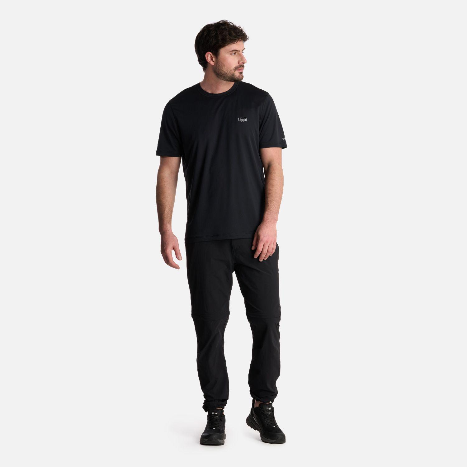Pantalón Hombre Lennox Q-Dry Mix-2 Pants Negro Lippi V25-7