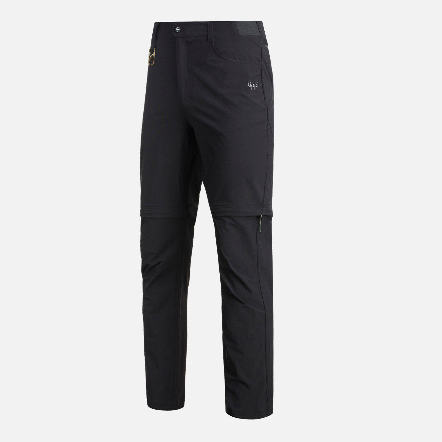 Pantalón Hombre Lennox Q-Dry Mix-2 Pants Negro Lippi V25-8