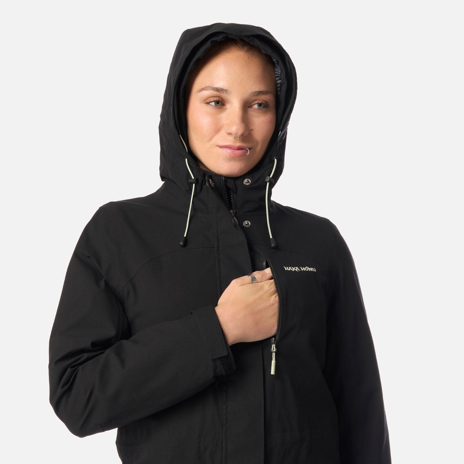 Chaqueta Mujer Perro Guapo Pro Negro Haka Honu I26-4