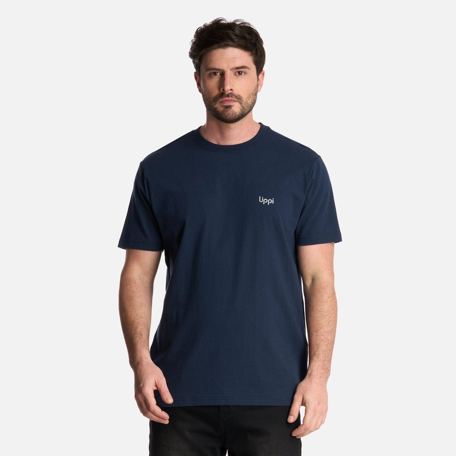 Polera Hombre Ulmo T-Shirt Azul Marino Lippi-0