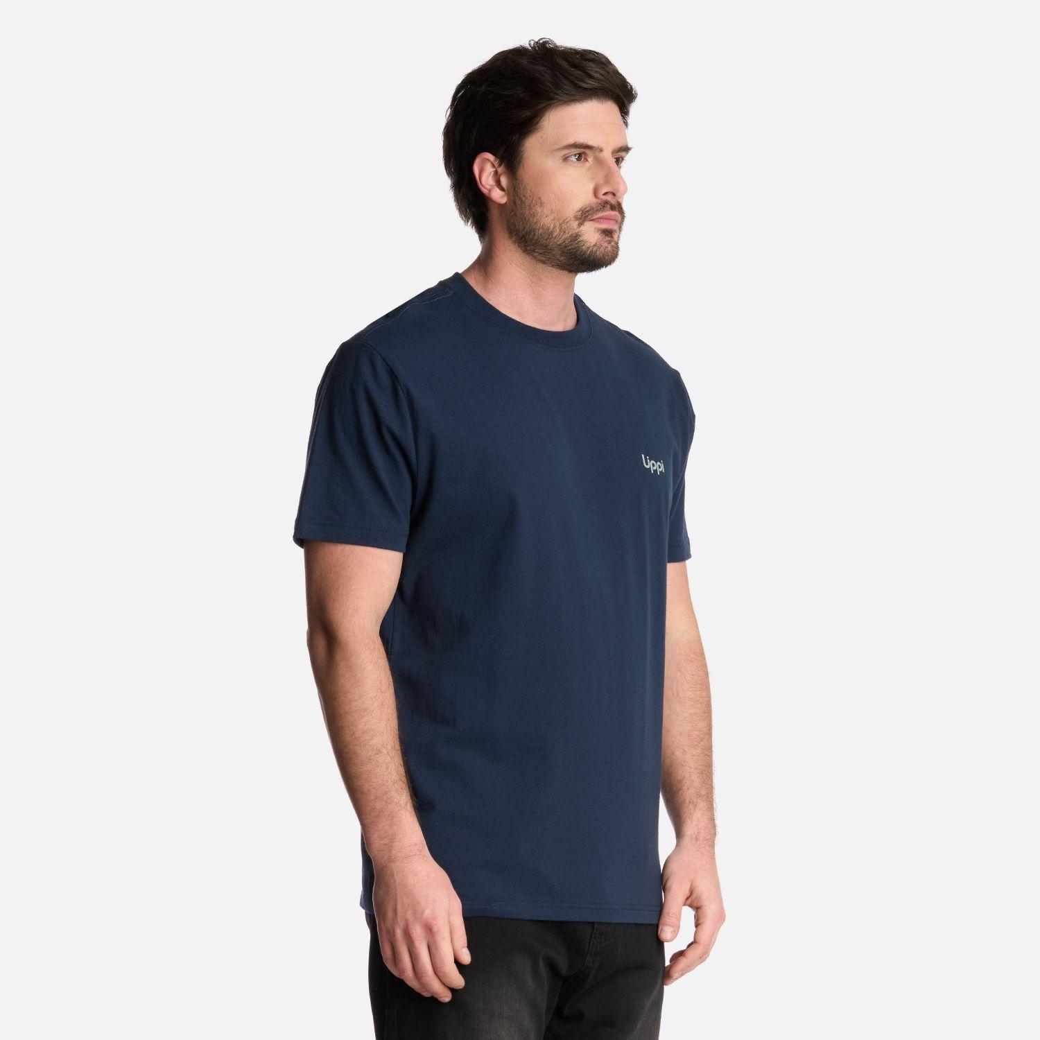 Polera Hombre Ulmo T-Shirt Azul Marino Lippi-1