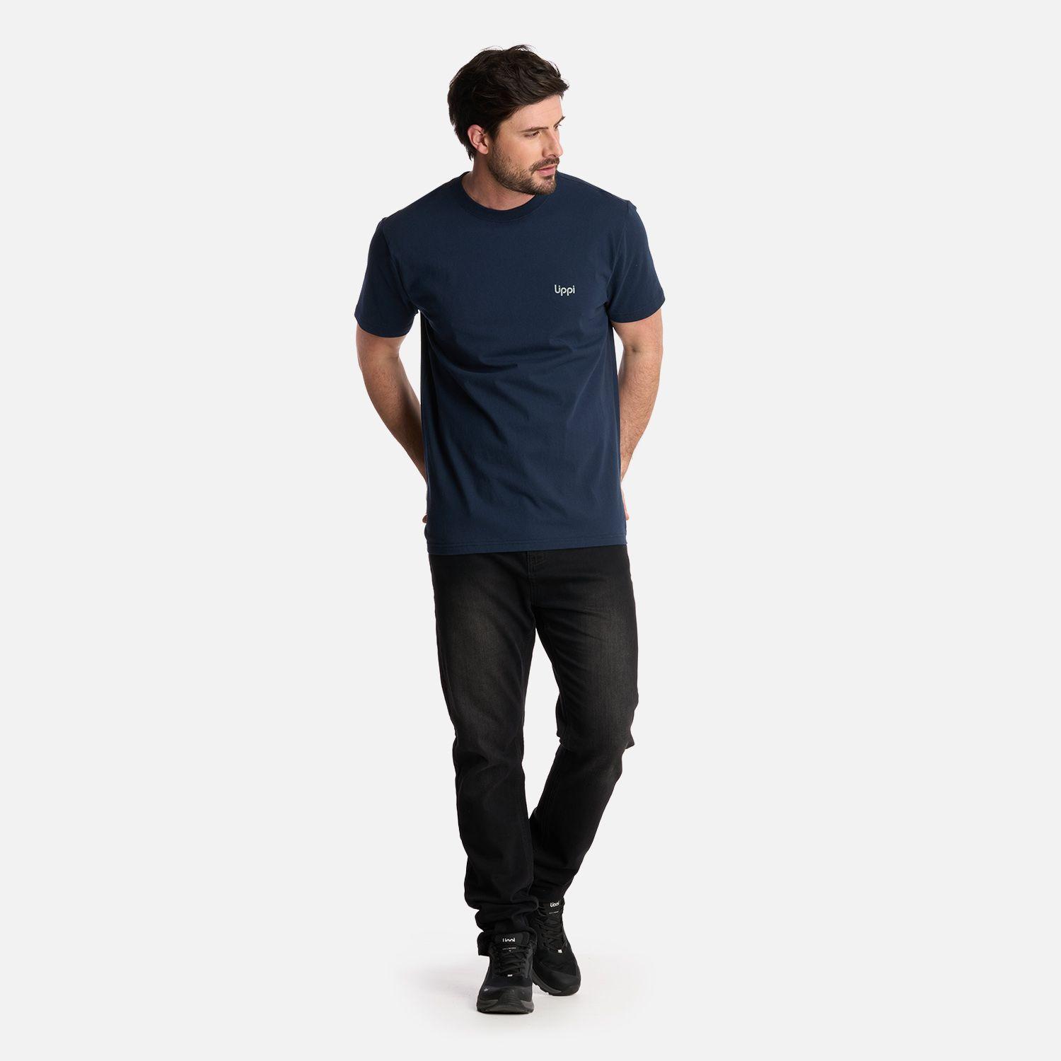 Polera Hombre Ulmo T-Shirt Azul Marino Lippi-3