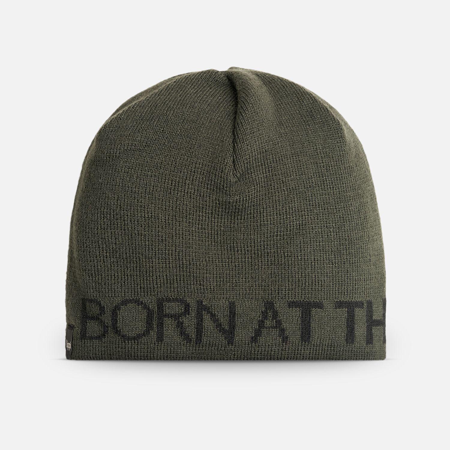 Gorro Unisex Snowy Beanie Verde Militar Lippi-0