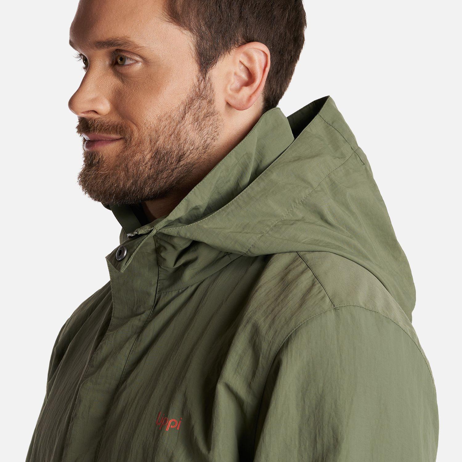 Chaqueta Hombre CityMe Windbraker Hoody Jacket Verde Musgo Lippi-4