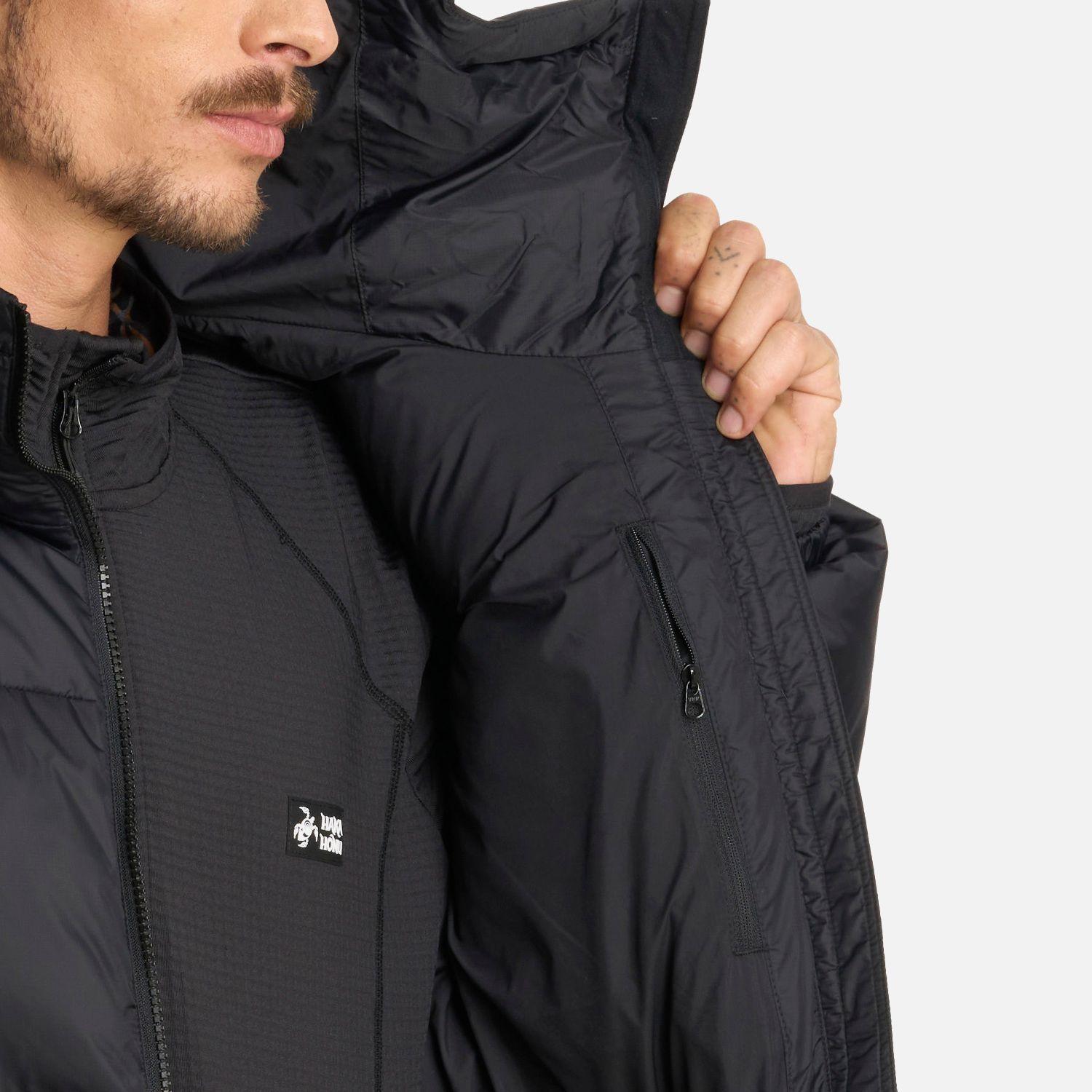 Chaqueta Hombre Campo Base Negro Haka Honu I25-8