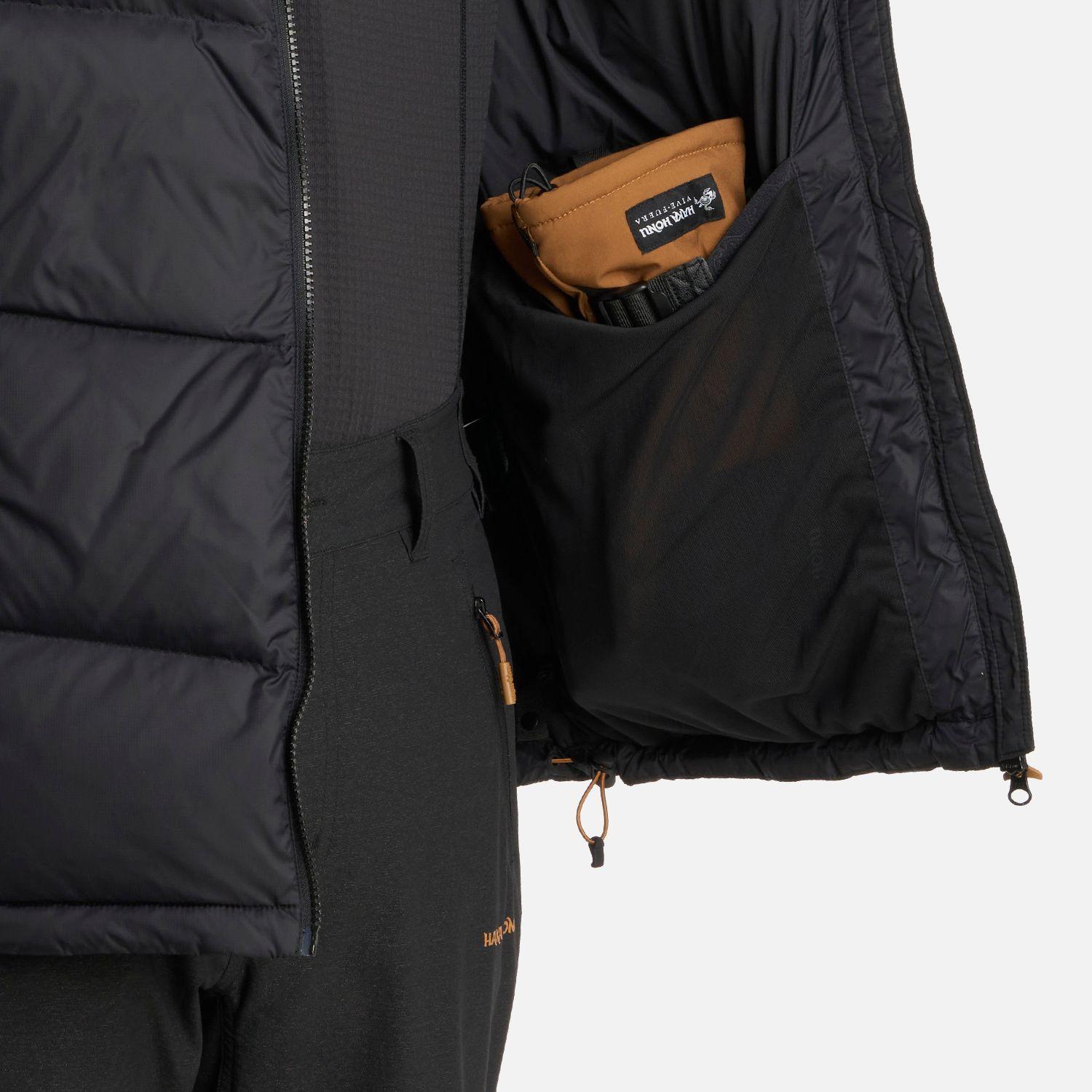 Chaqueta Hombre Campo Base Negro Haka Honu I25-9