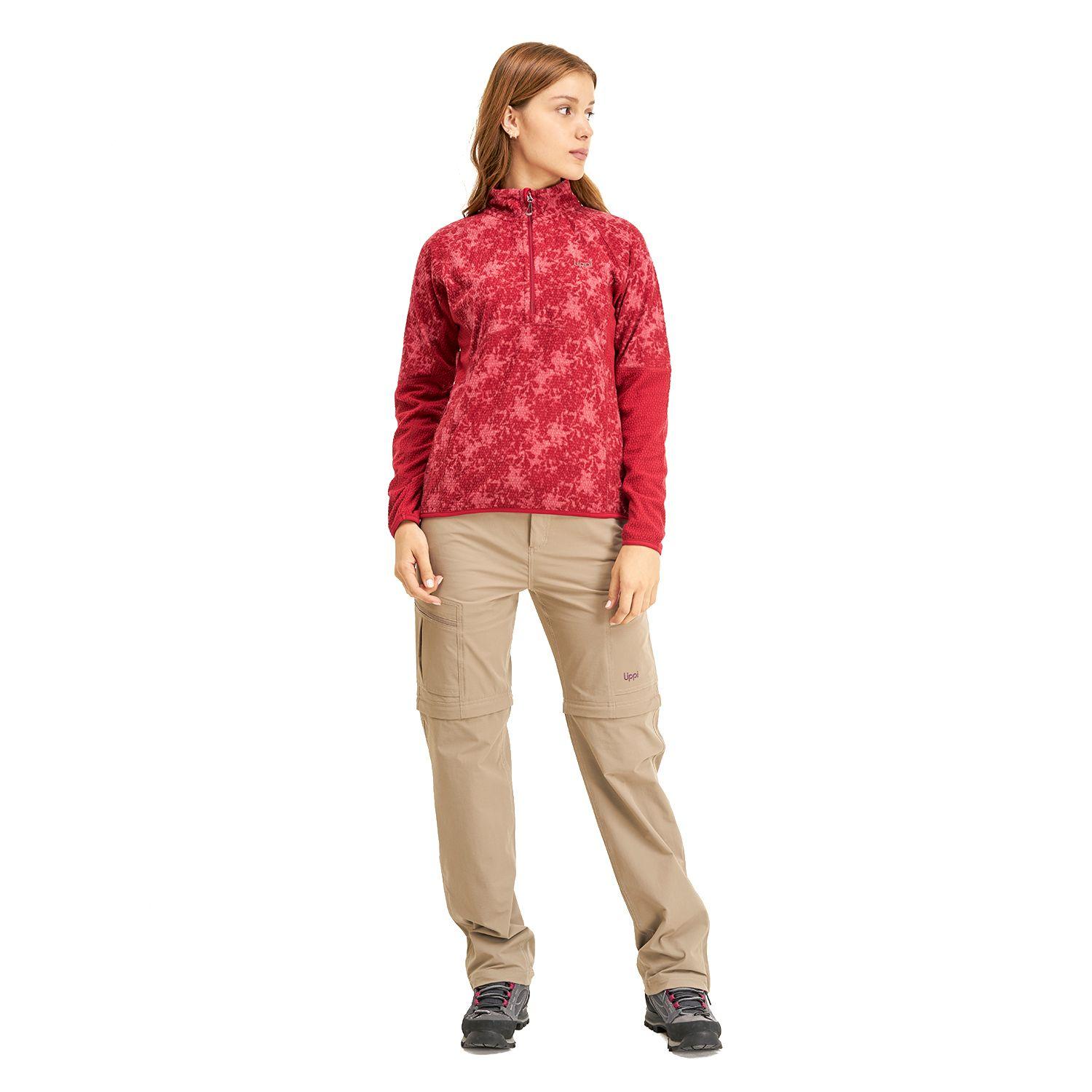 Pantalon Mujer Enduring Mix-2 Q-Dry Pants Taupe Lippi I21-8