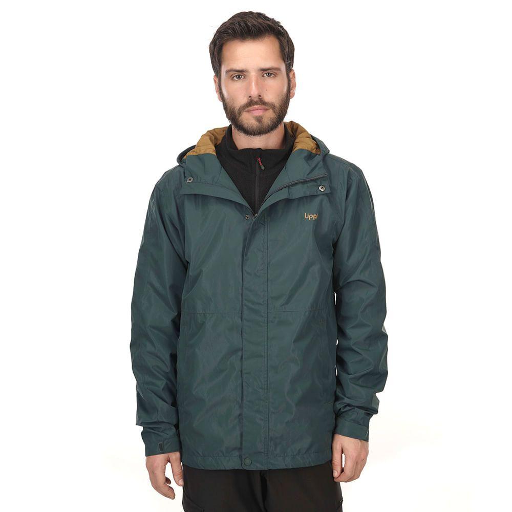 Chaqueta Hombre Torreto B-Dry Hoody Jacket Print Azul Noche Lippi-0