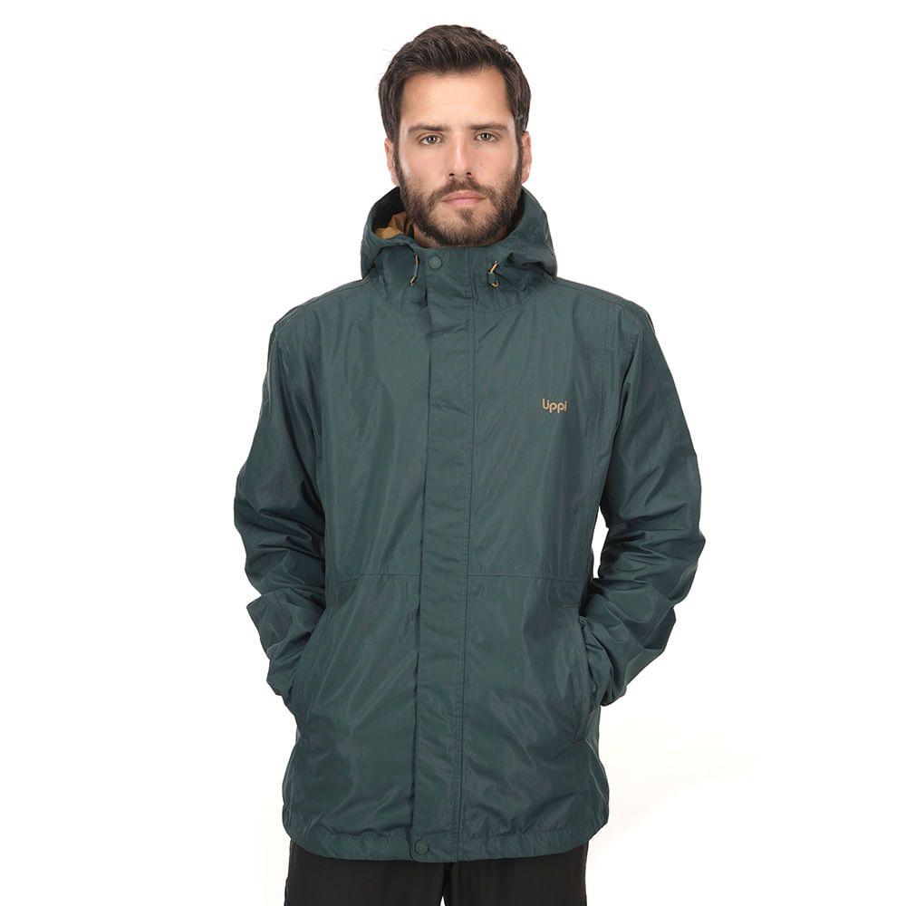 Chaqueta Hombre Torreto B-Dry Hoody Jacket Print Azul Noche Lippi-1