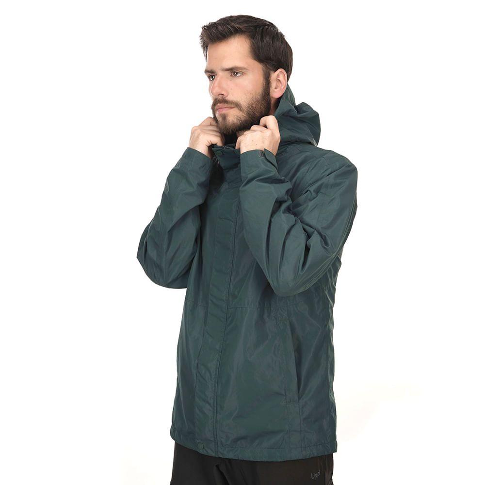 Chaqueta Hombre Torreto B-Dry Hoody Jacket Print Azul Noche Lippi-2