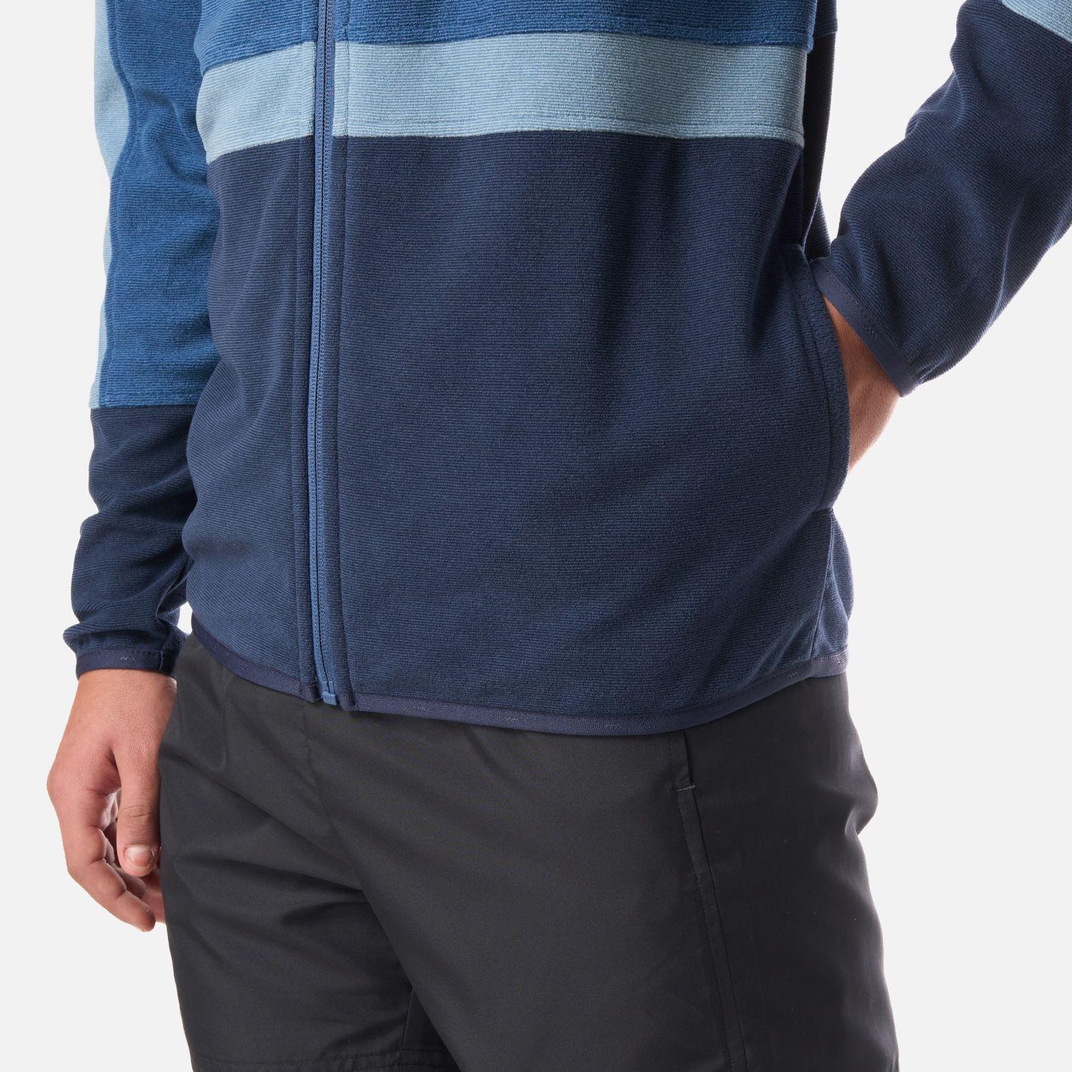 Polar Teen Boy Fireplace Full Zip Sweatshirt Azul oscuro Lippi V26-4