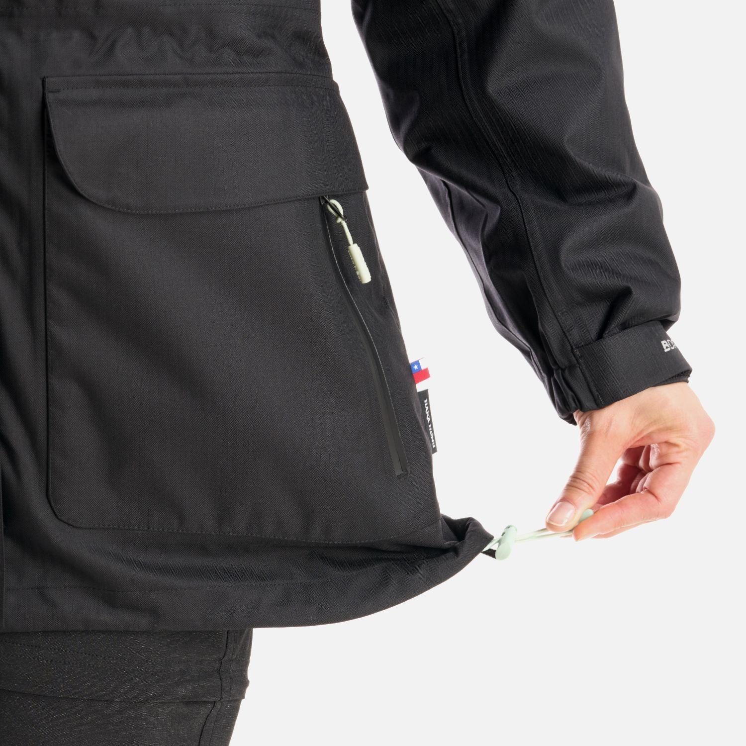 Chaqueta Mujer Perro Guapo Pro Negro Haka Honu V26-7