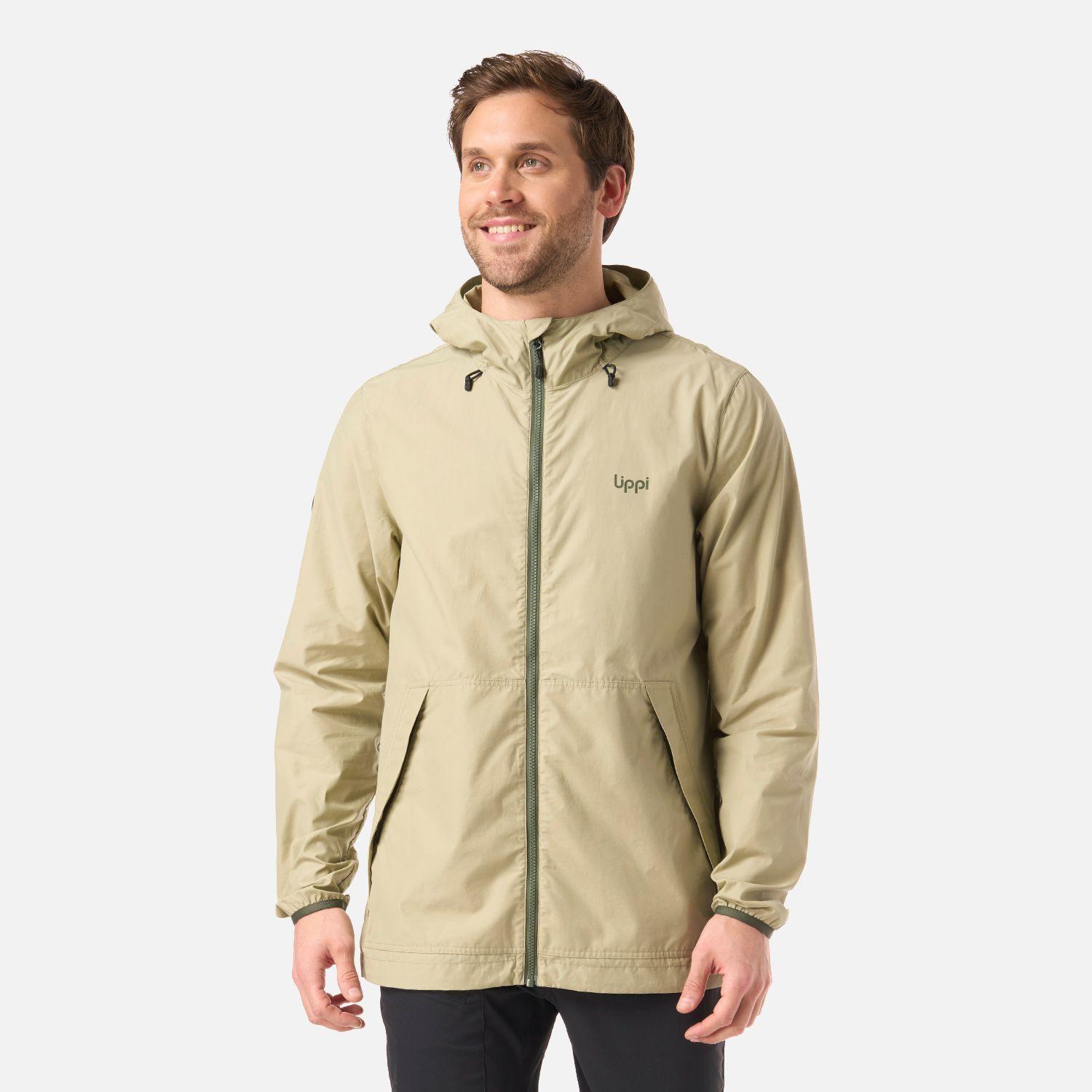 Chaqueta Hombre WindLand WindBreaker Hoody Jacket Verde Lippi V26-0