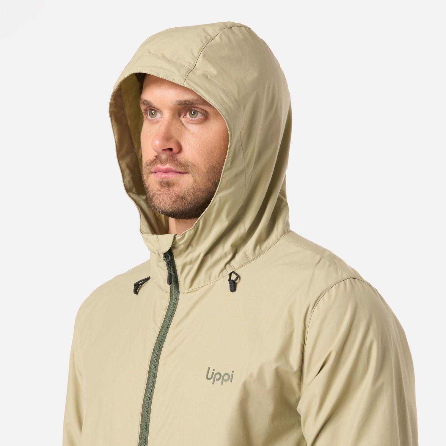 Chaqueta Hombre WindLand WindBreaker Hoody Jacket Verde Lippi V26-3
