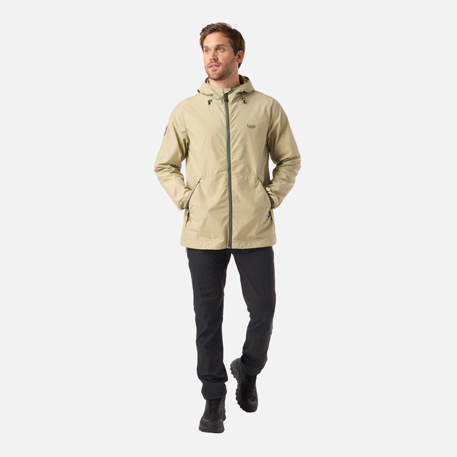 Chaqueta Hombre WindLand WindBreaker Hoody Jacket Verde Lippi V26-6