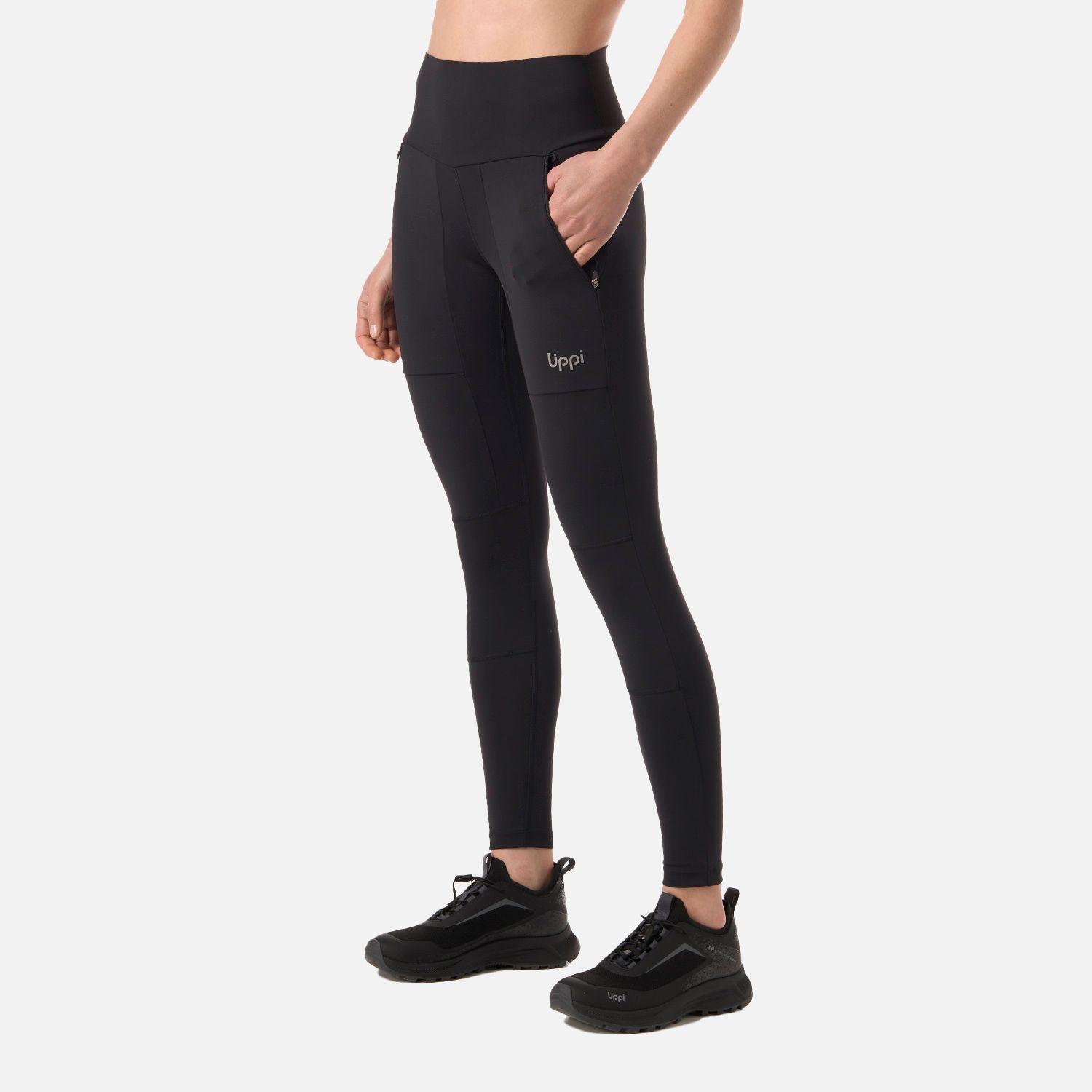 Calza Mujer PureTrek Q-Dry Leggings Negro Lippi V26-1
