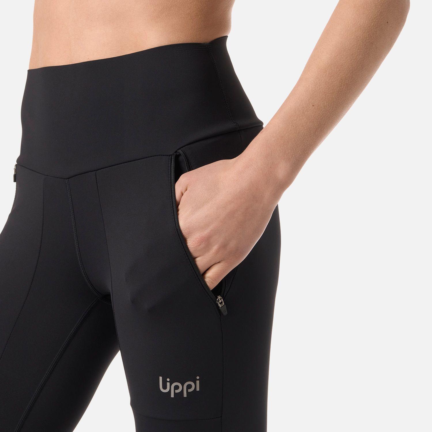 Calza Mujer PureTrek Q-Dry Leggings Negro Lippi V26-3