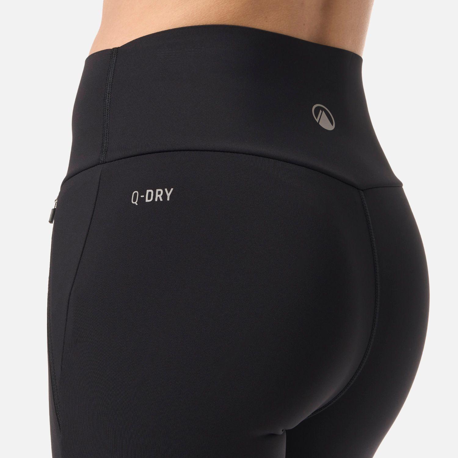 Calza Mujer PureTrek Q-Dry Leggings Negro Lippi V26-4