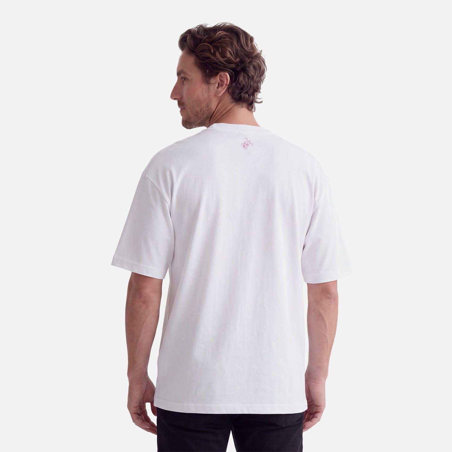 Polera Hombre Logo Blanco Haka Honu V27-2