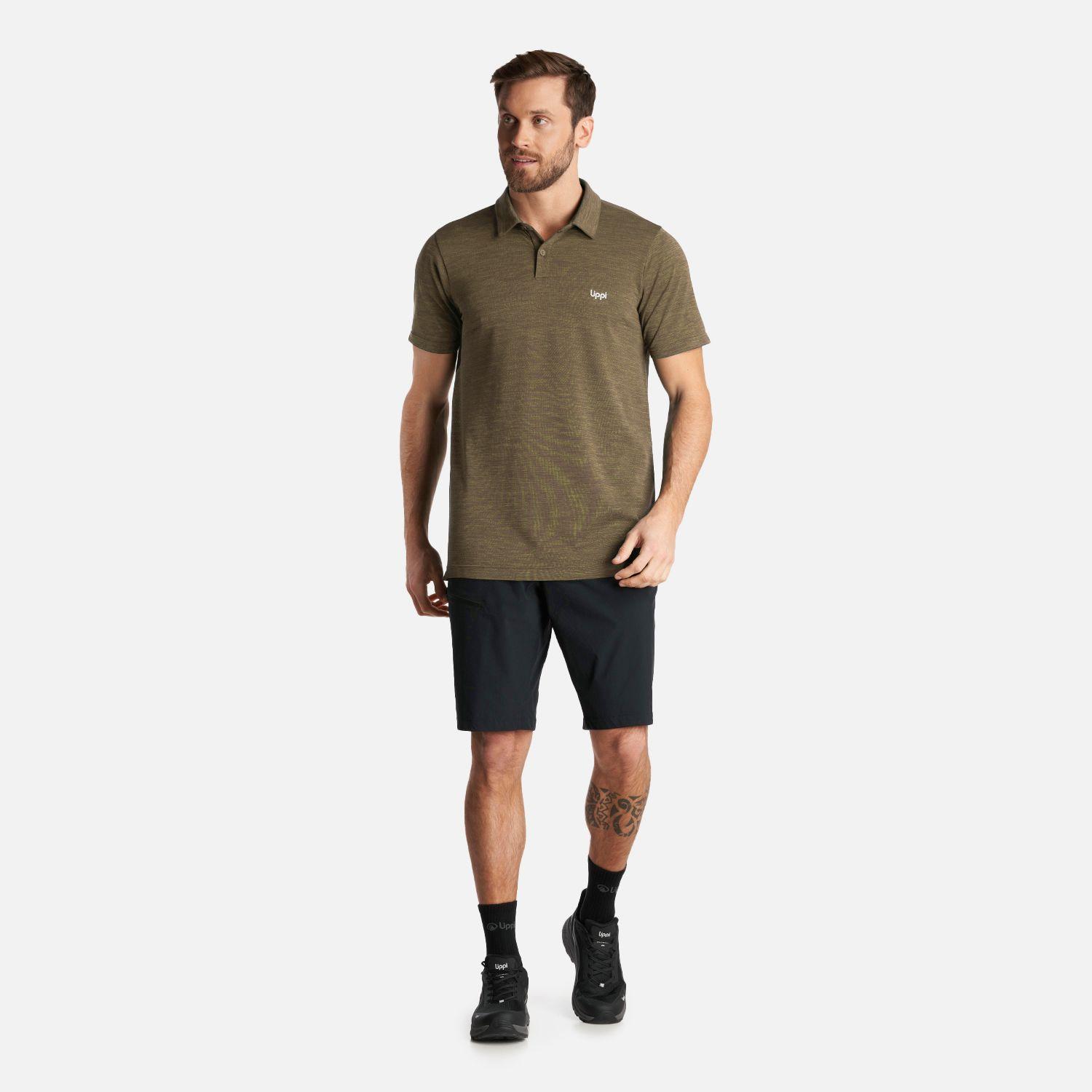 Polera Hombre B-Relax T-Shirt Verde Oliva Lippi-5