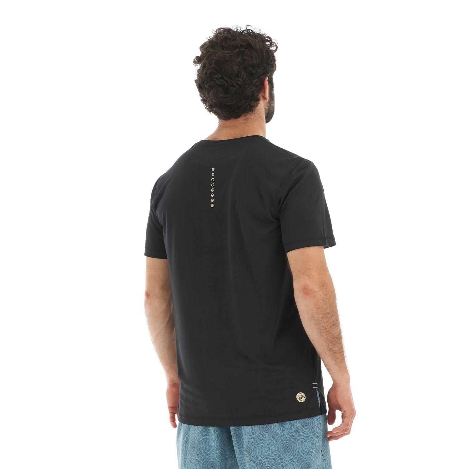 Polera Hombre Sudala Negro Haka Honu V22-4