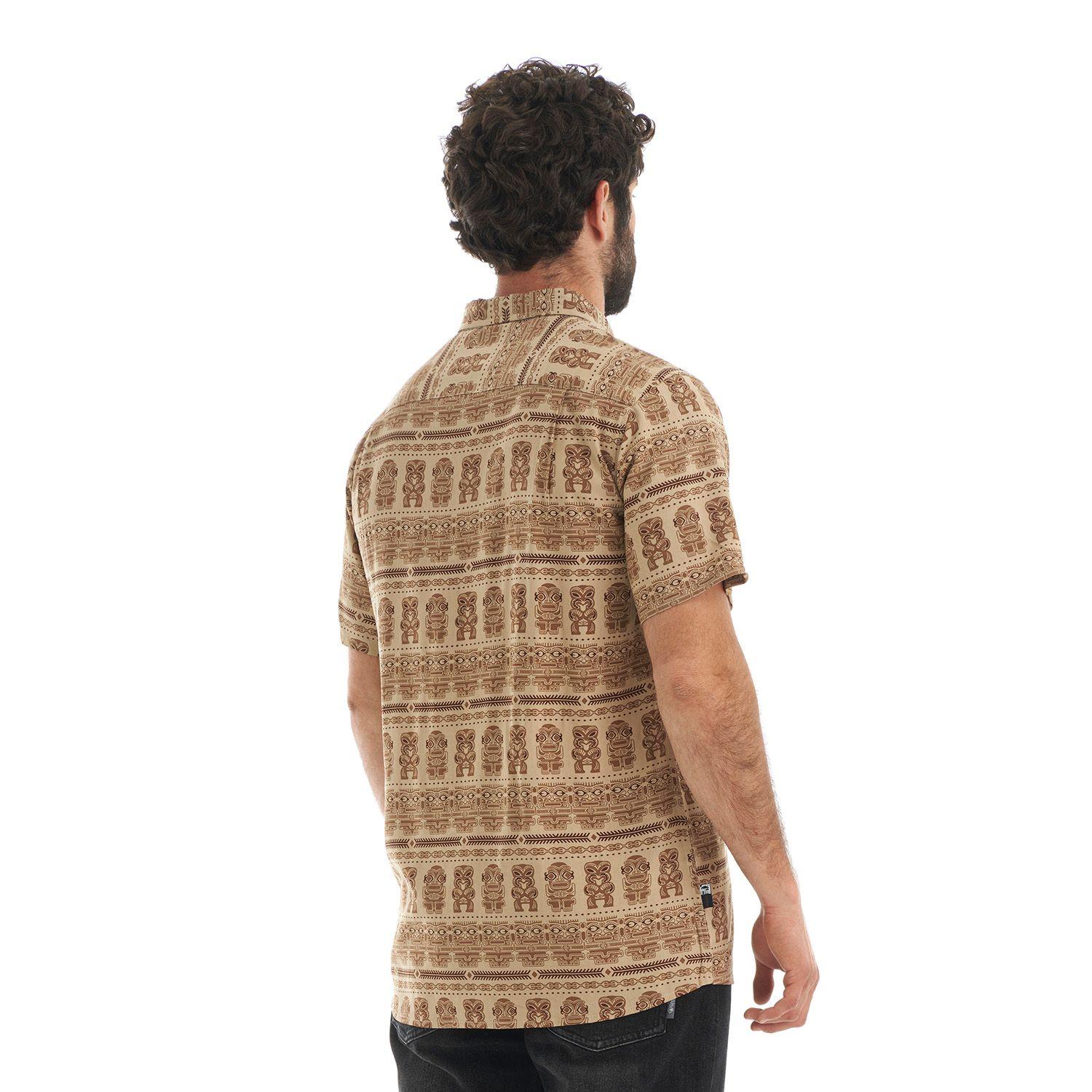 Camisa Hombre Good Karma Beige Haka Honu V22-4