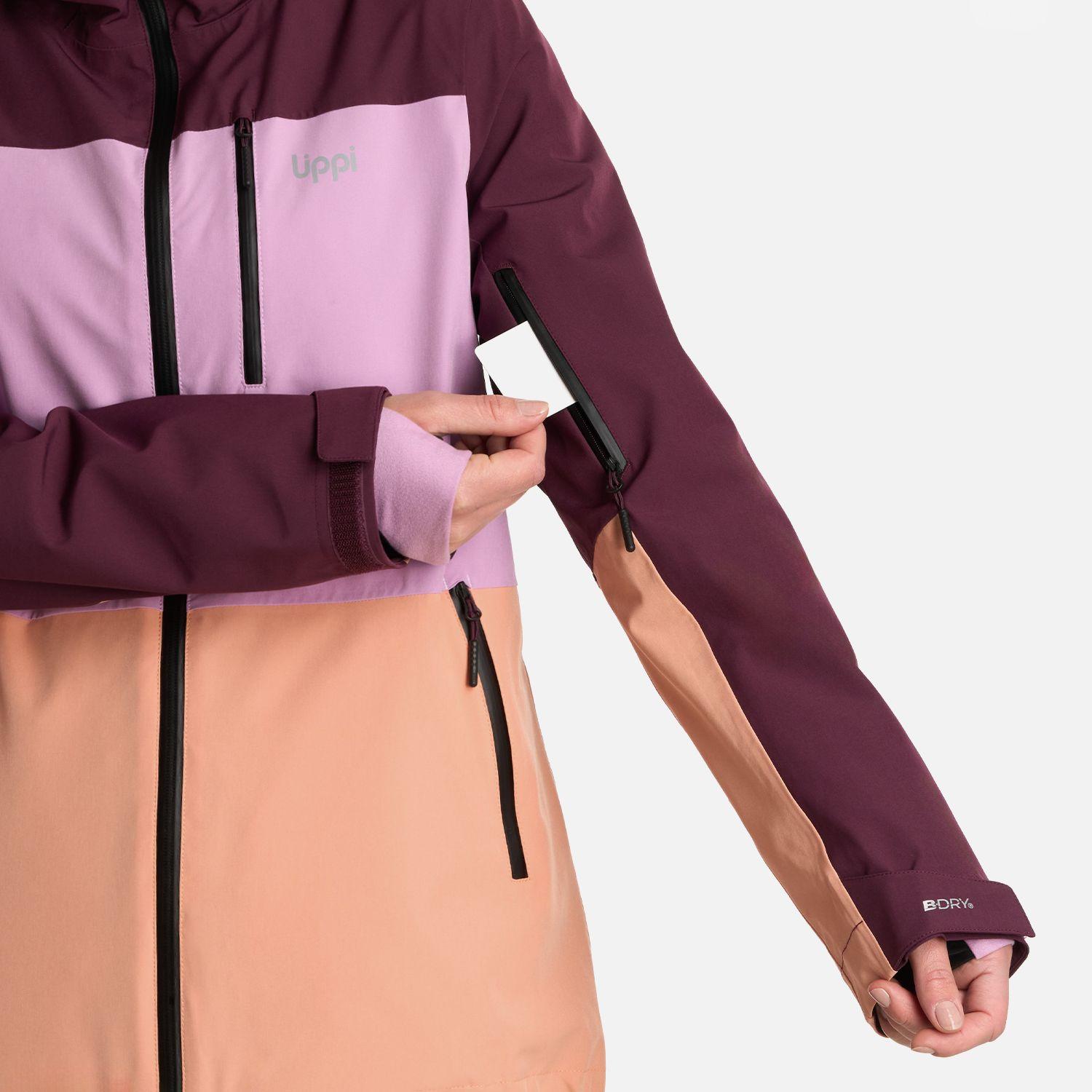 Chaqueta Mujer Sierra Nevada BDry Light Hoody Vino Lippi I25-6