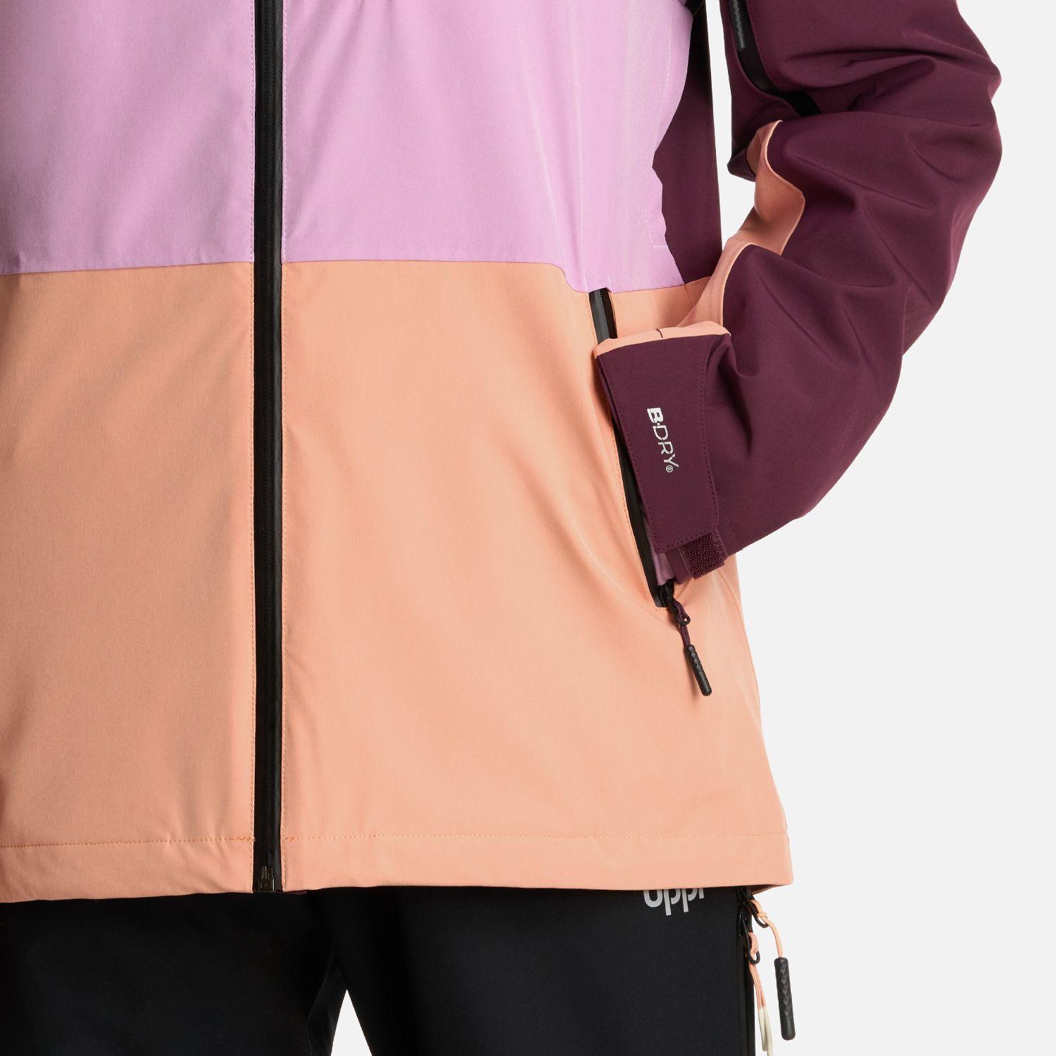 Chaqueta Mujer Sierra Nevada BDry Light Hoody Vino Lippi I25-7